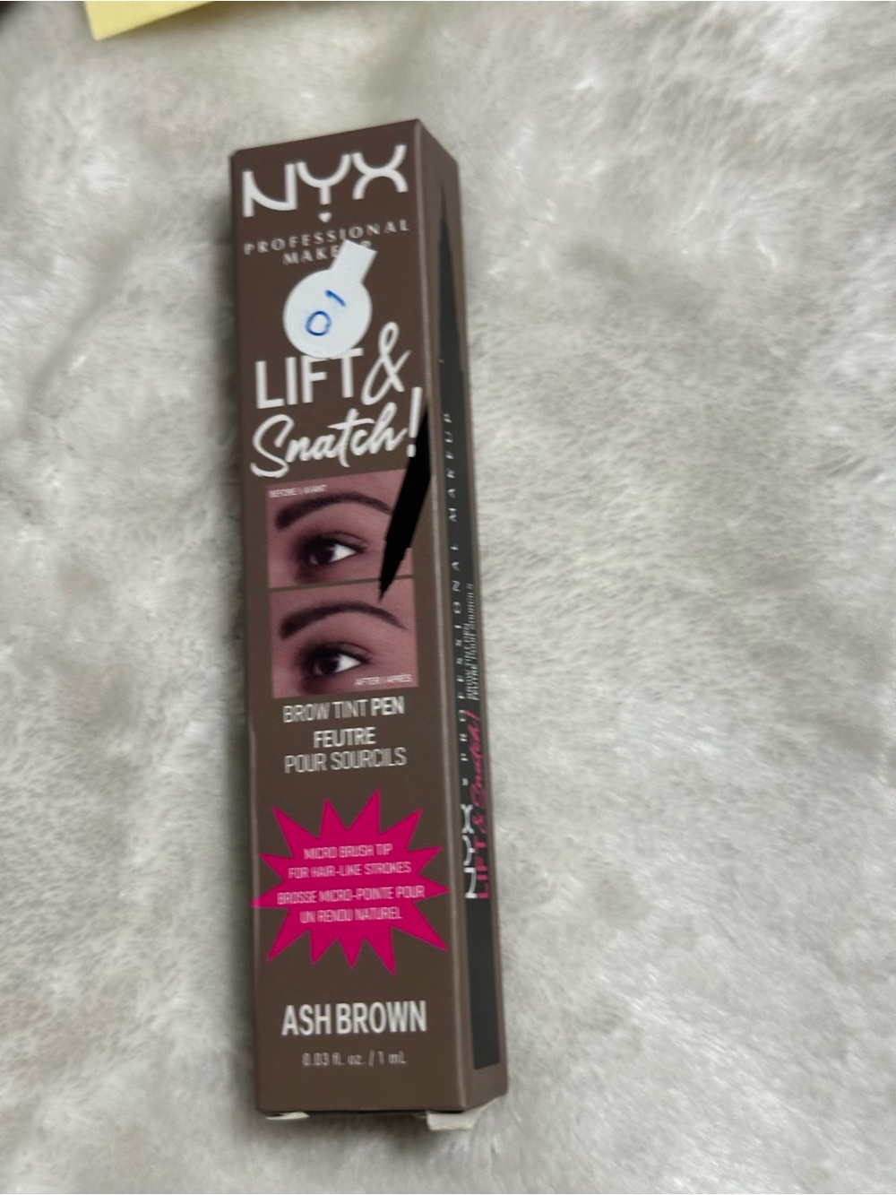 NYX Lift & Snatch Brow Tint Pen - Ash Brown